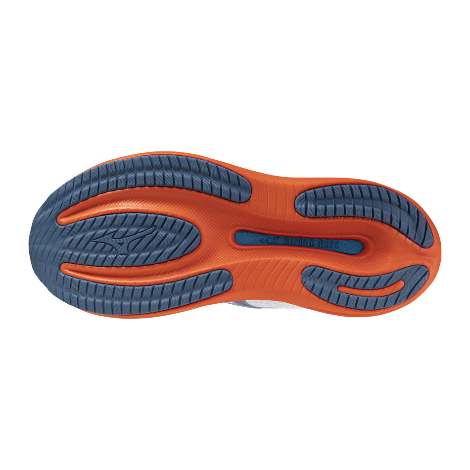 Mizuno Wave Rider 30 Men's - White/Blue Jewel/Orange.com