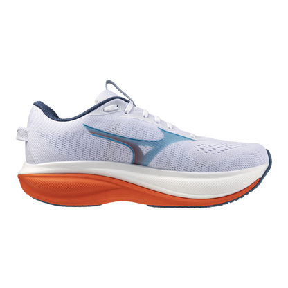 Mizuno Wave Rider 30 Men's - White/Blue Jewel/Orange.com