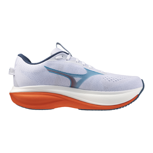Mizuno Wave Rider 30 Men's - White/Blue Jewel/Orange.com