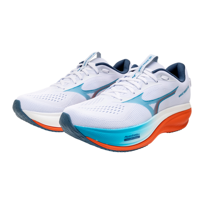 Mizuno Wave Rider 30 Men's - White/Blue Jewel/Orange.com
