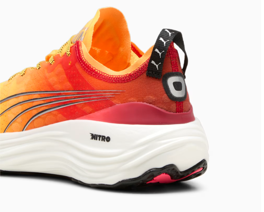 Puma ForeverRun Nitro Fade Men's - Sun Stream/Sunset Glow White