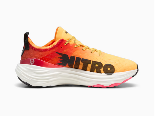 Puma ForeverRun Nitro Fade Men's - Sun Stream/Sunset Glow White