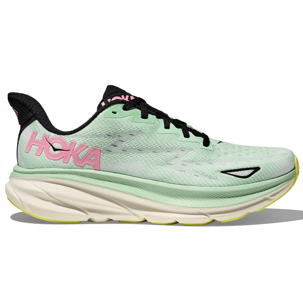 Hoka Clifton 9 Women's - Mint Fluorite/Snow Melt