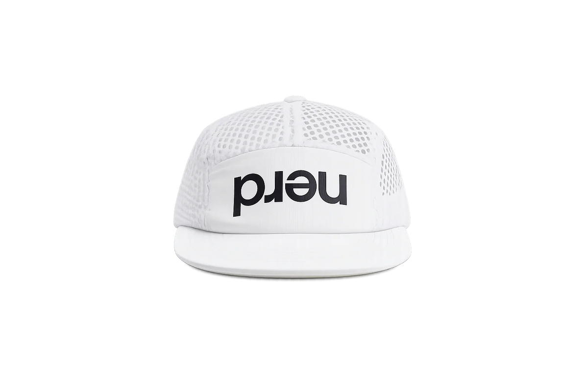 Nerd Airhead Hat - White