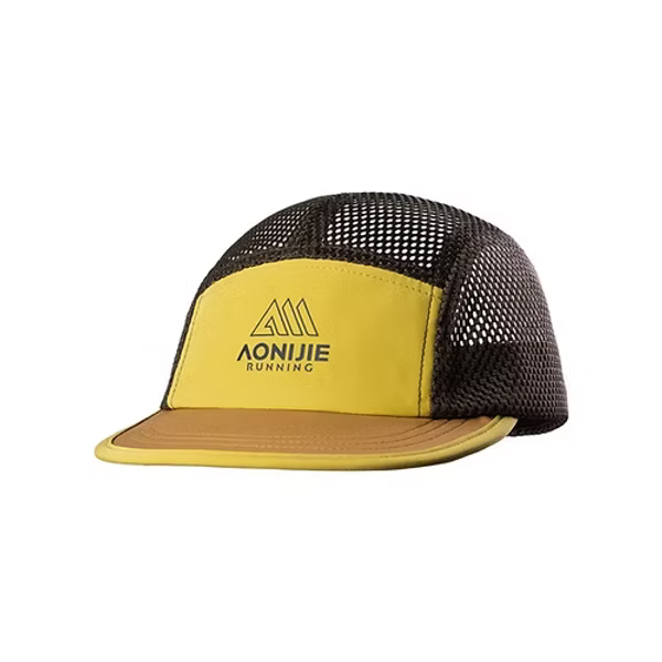 Aonijie Hat Full Mesh - Yellow/Brown
