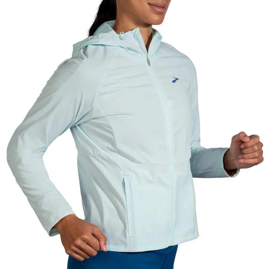 Brooks Canopy Jacket Women's - Ice Blue