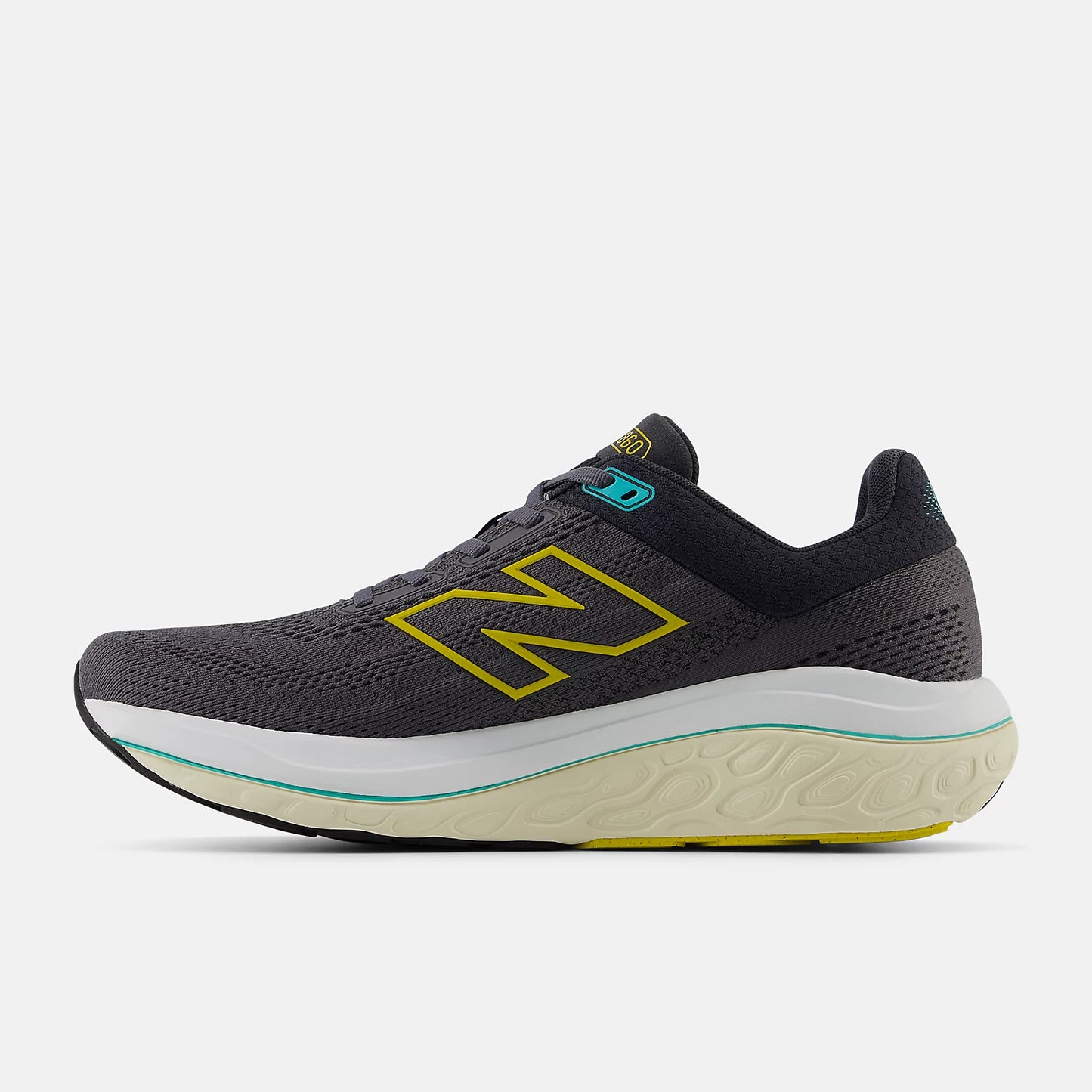 New Balance Fresh Foam X 860v14 Wide (2E) Men's -  Magnet with Ginger Lemon/Cyber Jade