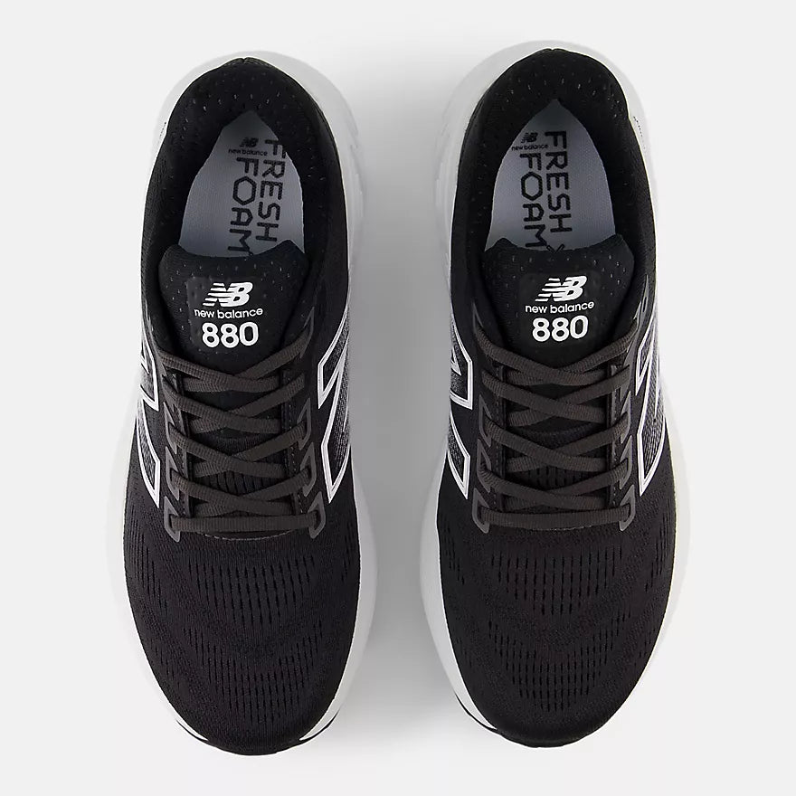 New Balance Fresh Foam X 880v15 Wide Men's - Black White and Reflection