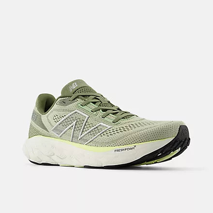 New Balance Fresh Foam X 880v14 Wide (2E) Men's - Olivine Silver Metallic/Limelight