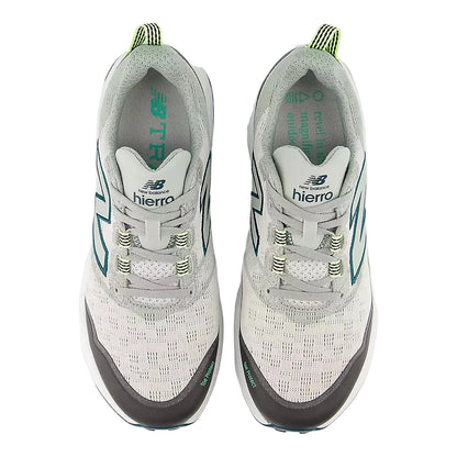 New Balance Fresh Foam X Hierro V9 Wide Men's - Grey Matter/Medusa Green