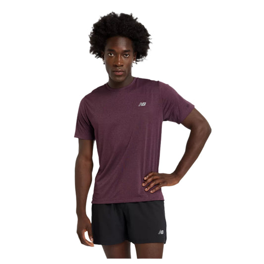 New Balance Athletics T-Shirt Men's - Plum Brown