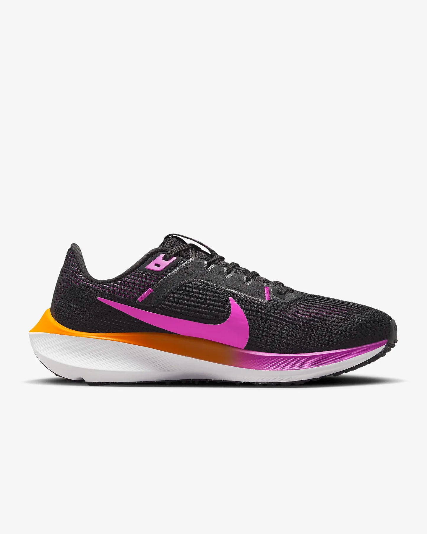 Nike Air Zoom Pegasus 40 Women's- Black/Hyper-violet-lazer-orange