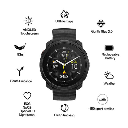 Polar Vantage M3 - Black/Black