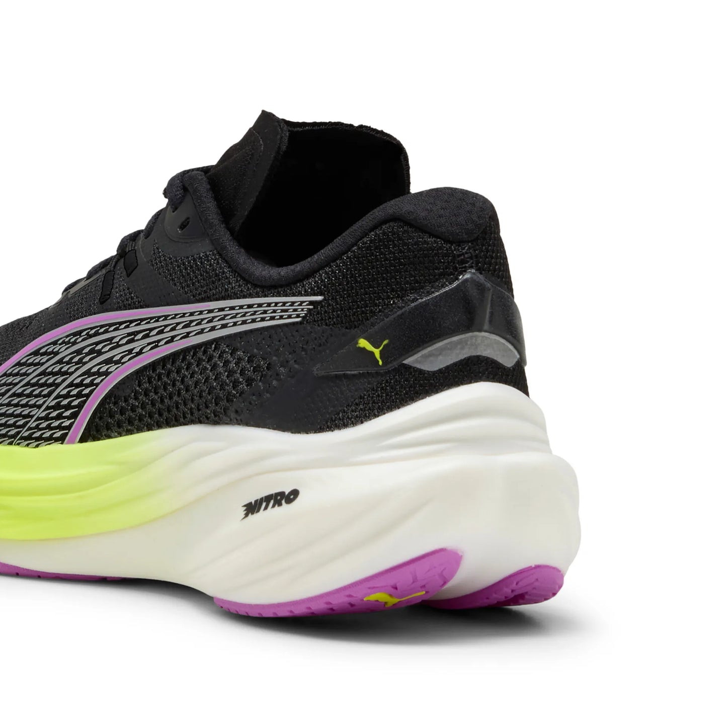 Puma Deviate Nitro 3 Women's - Black-Yellow Alert-Magenta