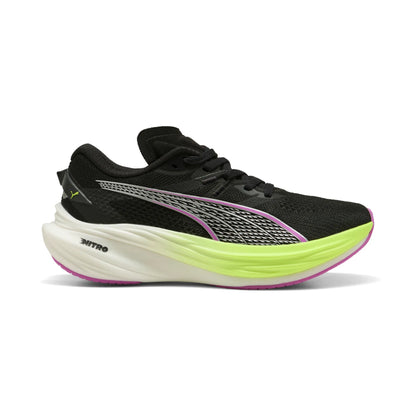 Puma Deviate Nitro 3 Women's - Black-Yellow Alert-Magenta