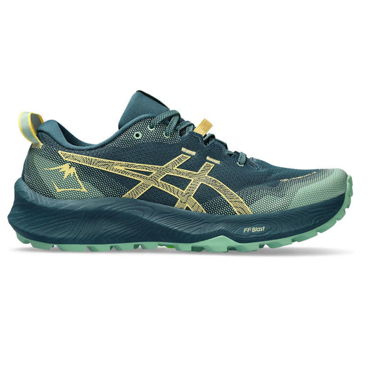 Asics Trabuco 12 Men's - Magnetic Blue/Faded Yellow - The Sweat Shop