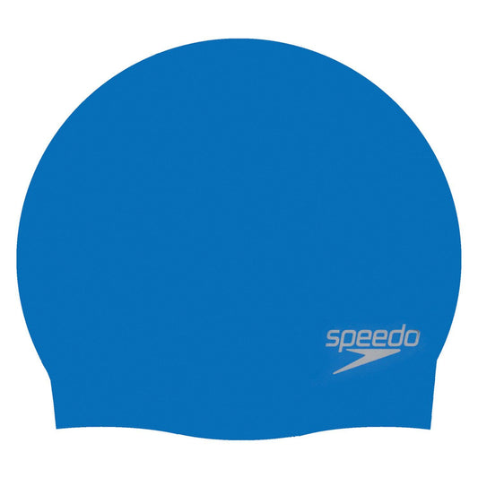 Speedo Plain Moulded Silicone Cap