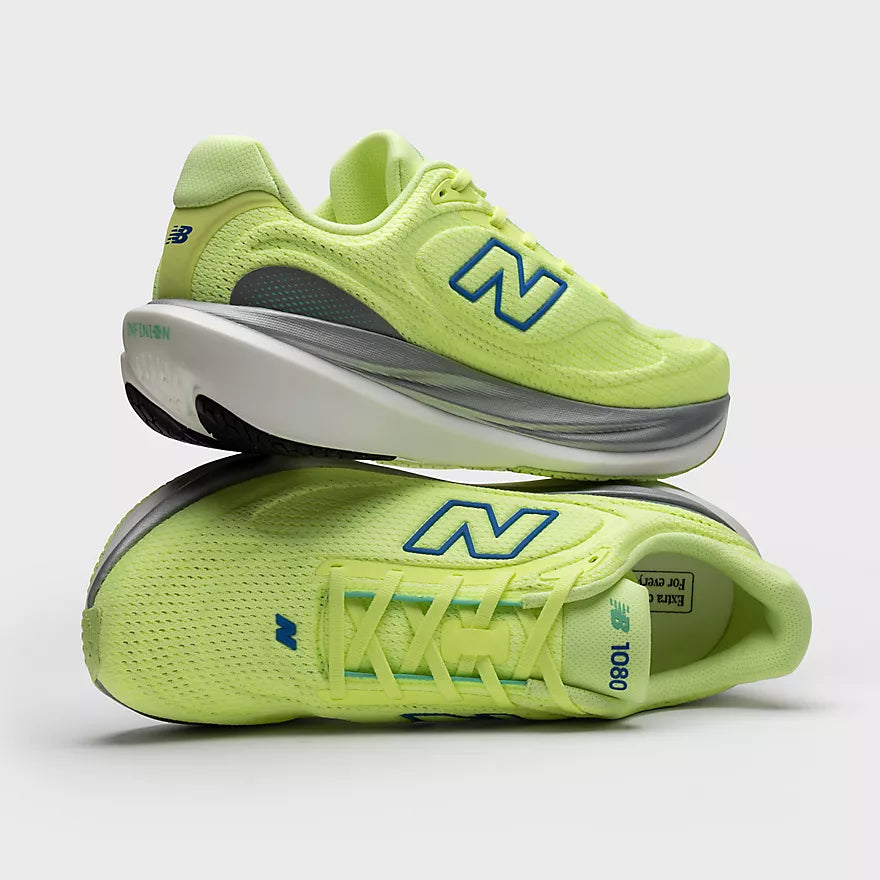 New Balance 1080v15 Wide (D) Women's - Afterglow/Blue Bird