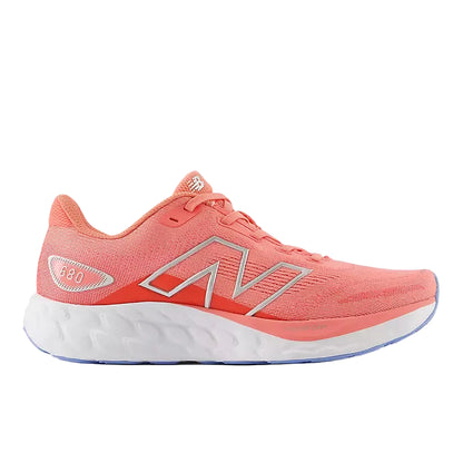 New Balance Fresh Foam 680v8 Wide Women's - Sunfade Red/Drift Red/Silver Metallic