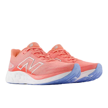 New Balance Fresh Foam 680v8 Wide Women's - Sunfade Red/Drift Red/Silver Metallic