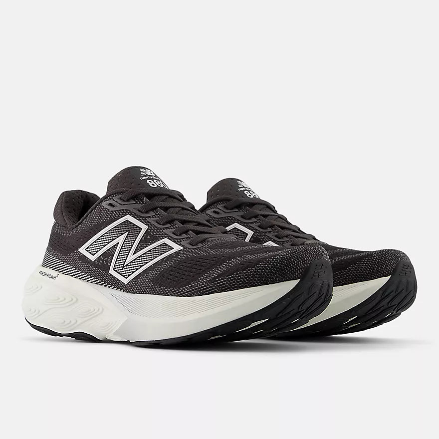 New Balance Fresh Foam X 880v15 Wide Women's - Black Cement/Sea Salt/Silver Metallic