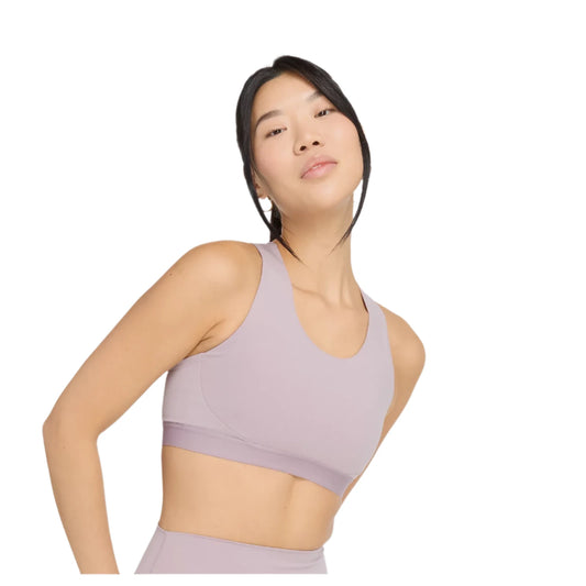 NB Sleek Medium Support Pocket Sports Bra - Ice Wine