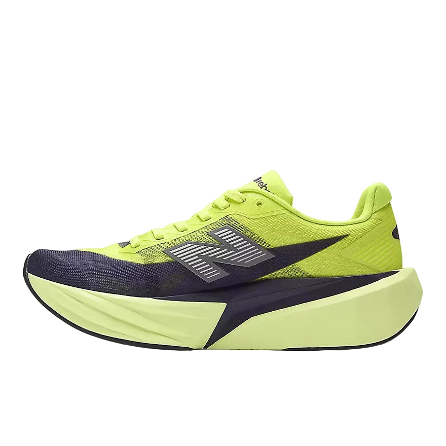 New Balance FuelCell Rebel v5 Women's - Alkaline Green/Boysenberry/Dark Silver Metallic