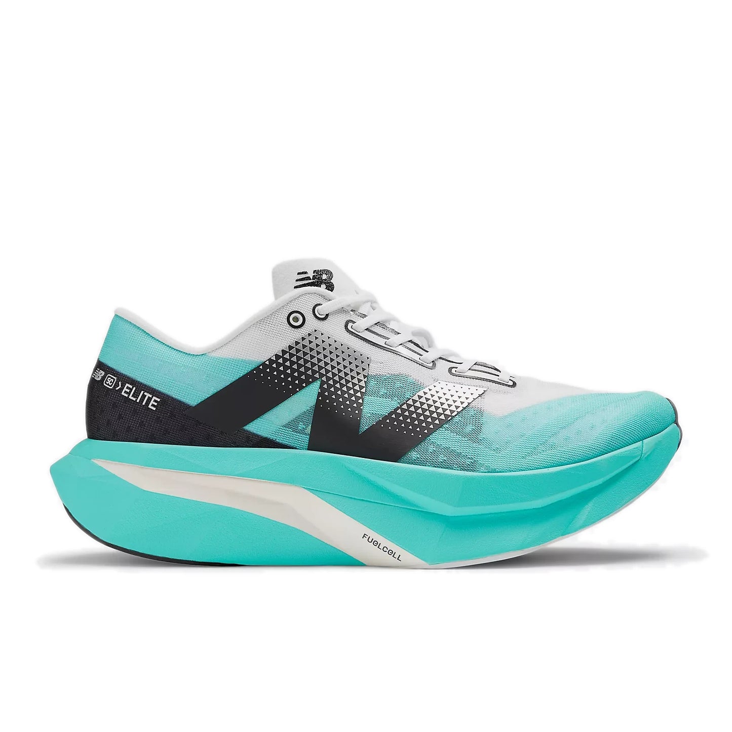 New Balance FuelCell SuperComp Elite v4 Men's - Cyber Jade/White and Black