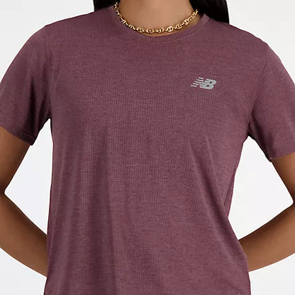 New Balance Sport Essentials T-Shirt - Licorice Heather