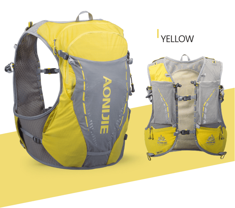 Aonijie Windrunner 10L Pack - Yellow